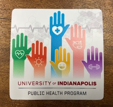UIndy Public Health Removable Decal